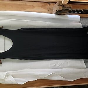 A black sleeveless dress,  size M
